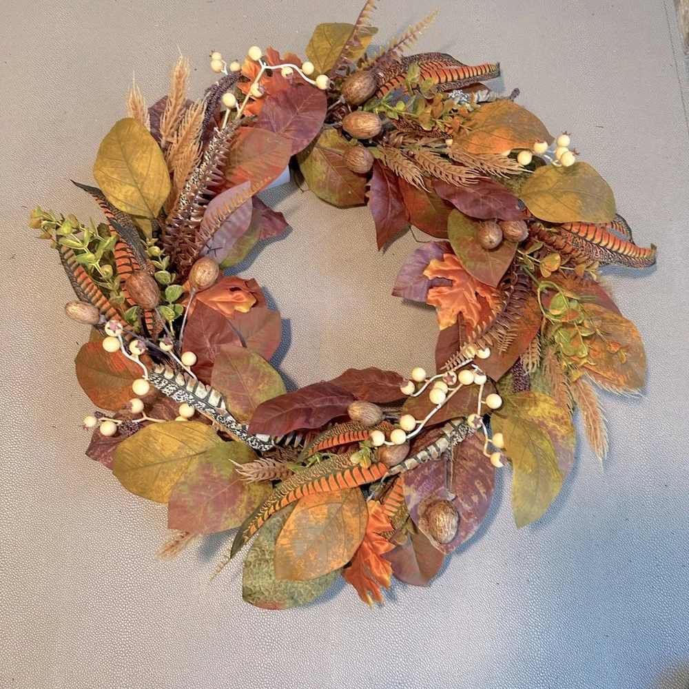 Multicolor Leaves Autumn Harvest 24